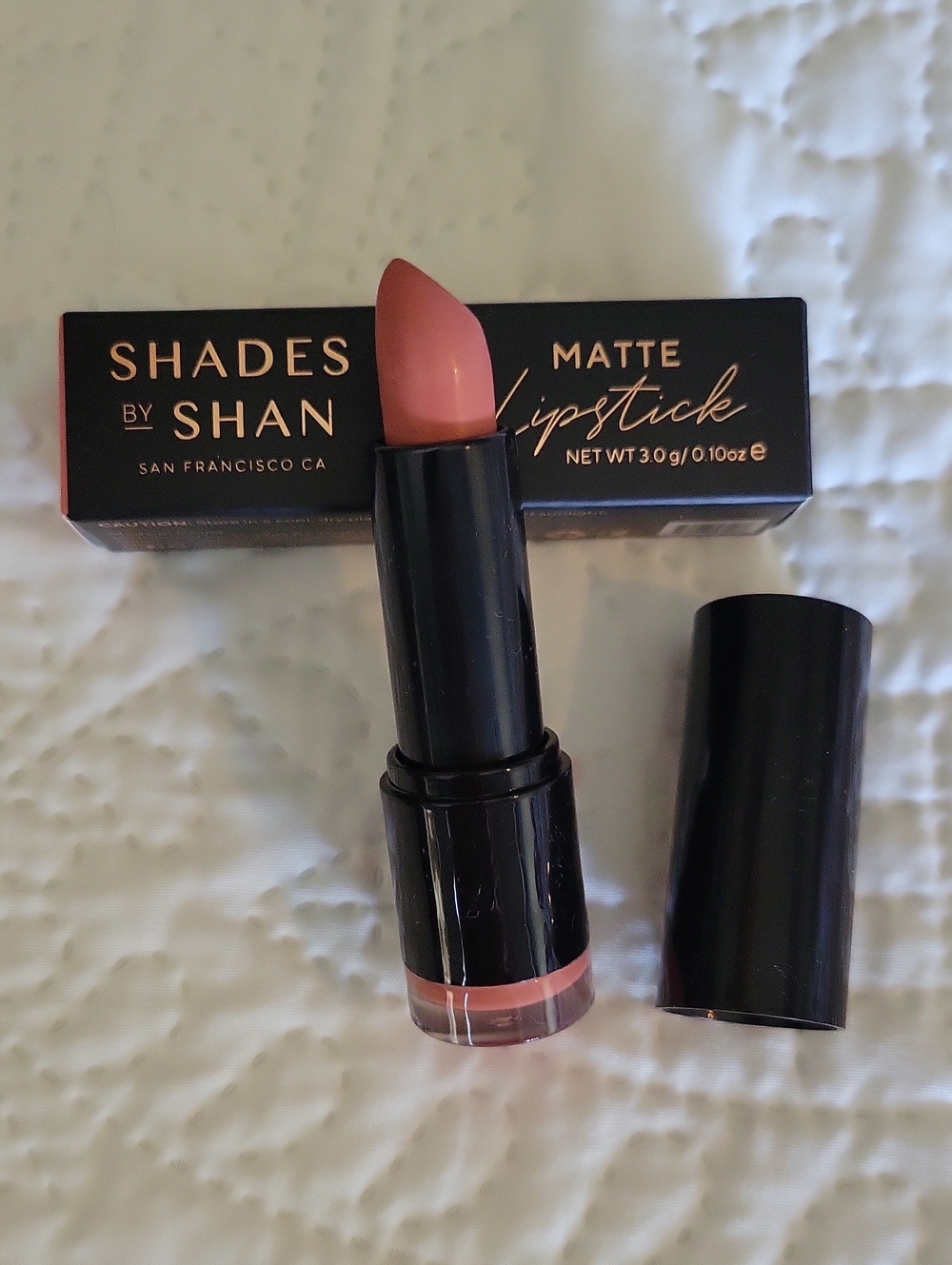 Shades By Shan Matte Lipstick — Pink Nude